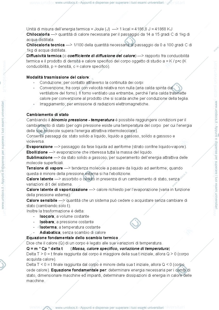 Anteprima pagina 4 — Riassunti di Macchine ed Impianti dell'industria agroalimentare