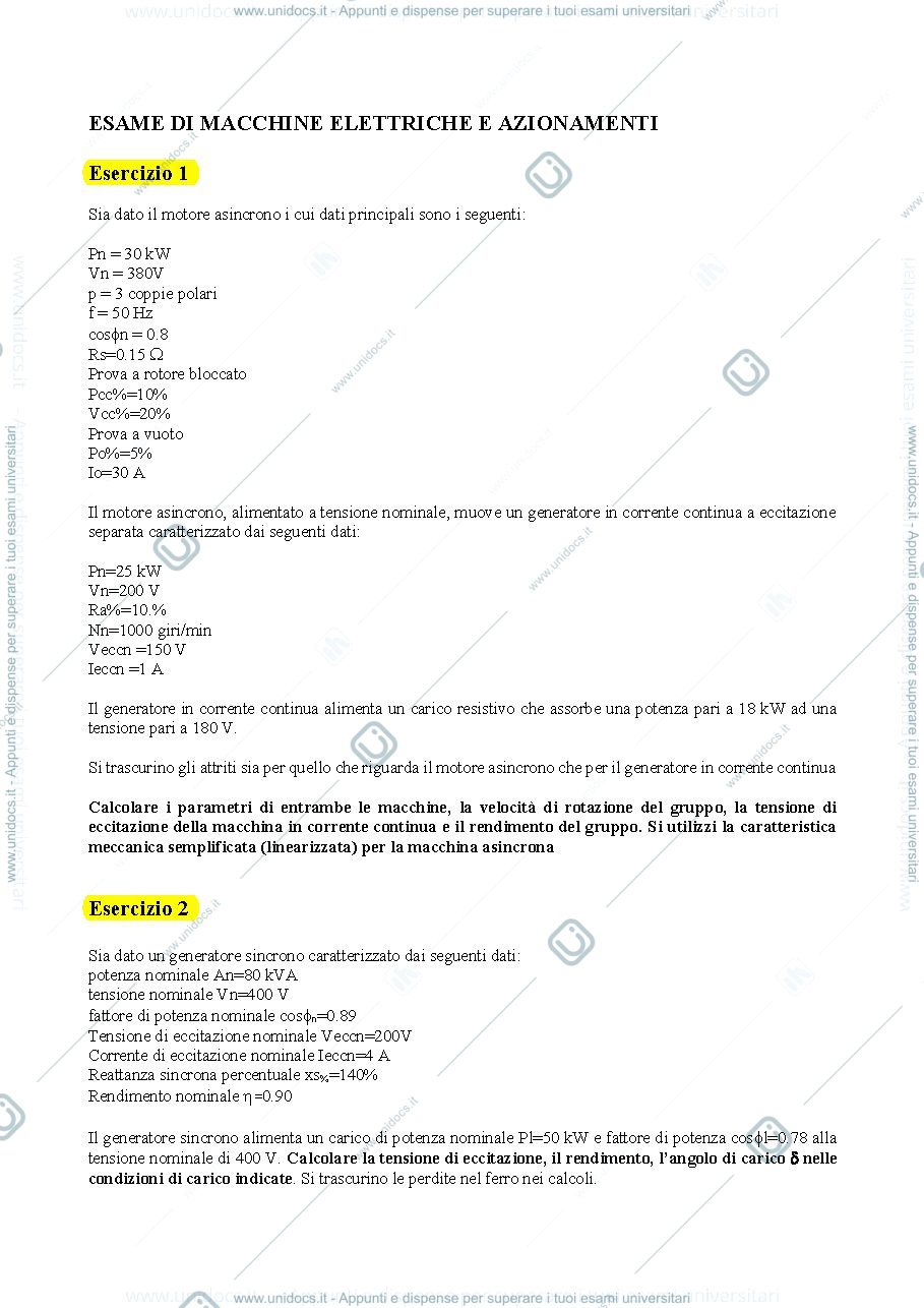 Anteprima pagina 1 — appello20_01_2020 esame corso prof: Mauri