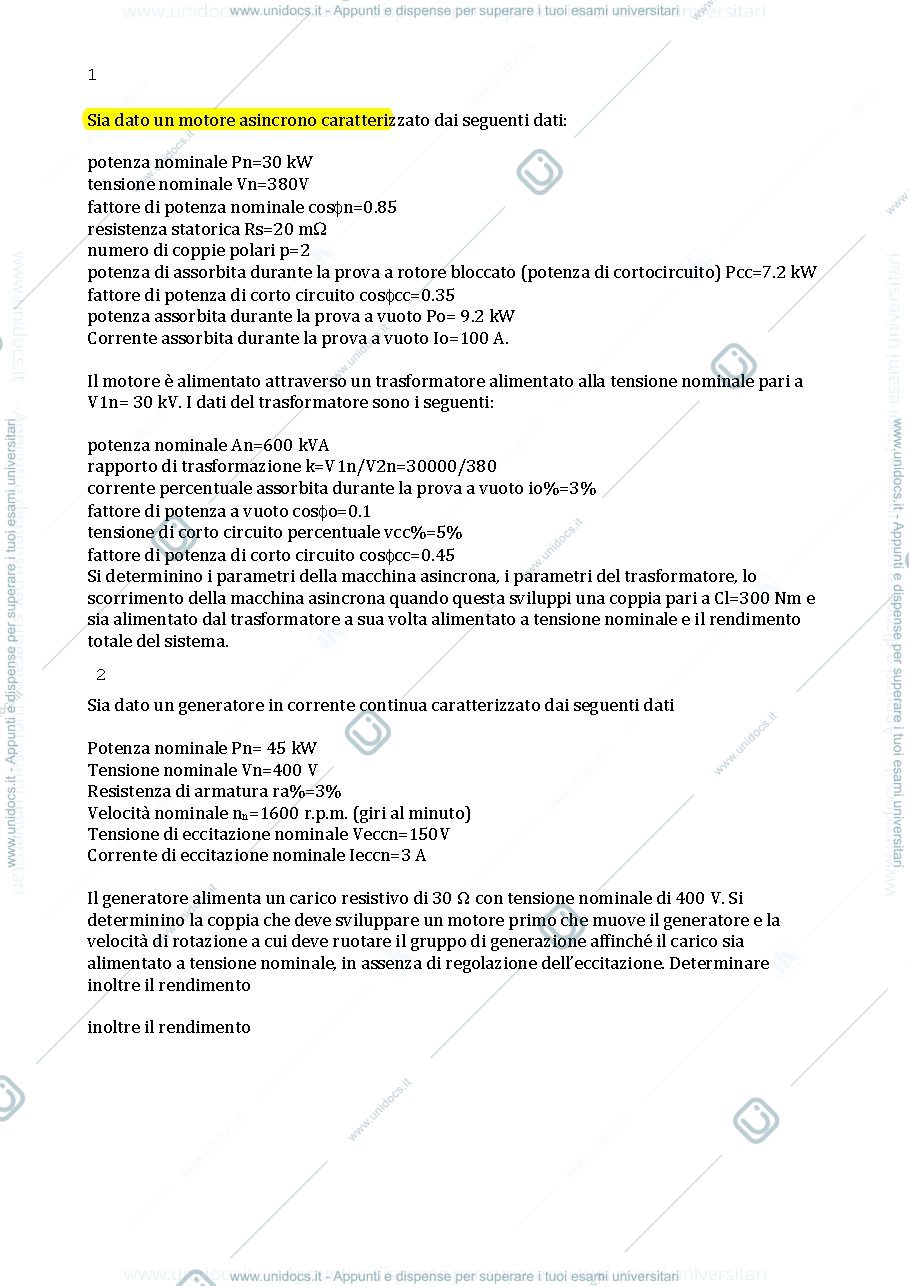 Anteprima pagina 1 — esame24092012 esame corso prof: Mauri