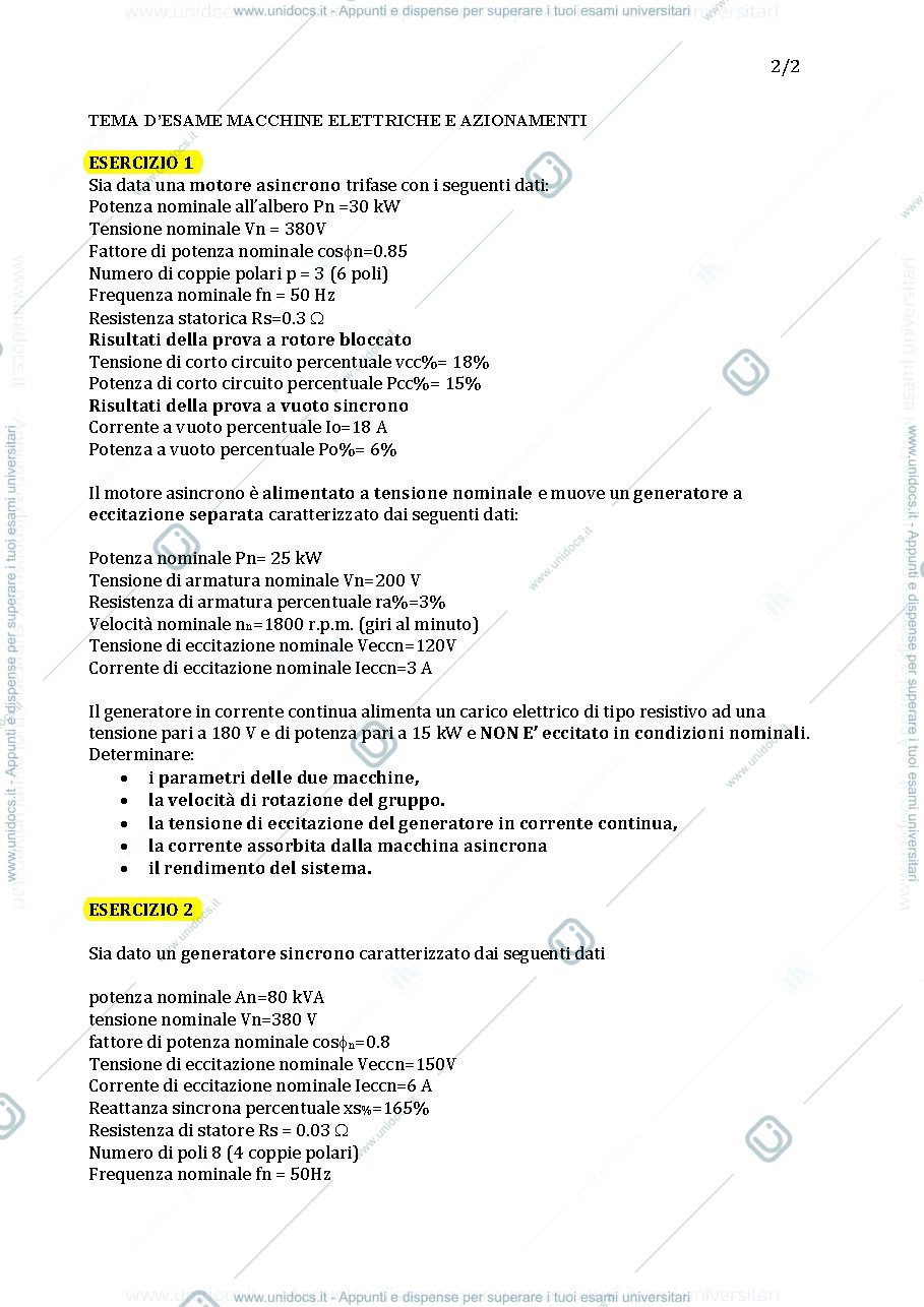 Anteprima pagina 1 — appello05022019 esame corso prof: Mauri
