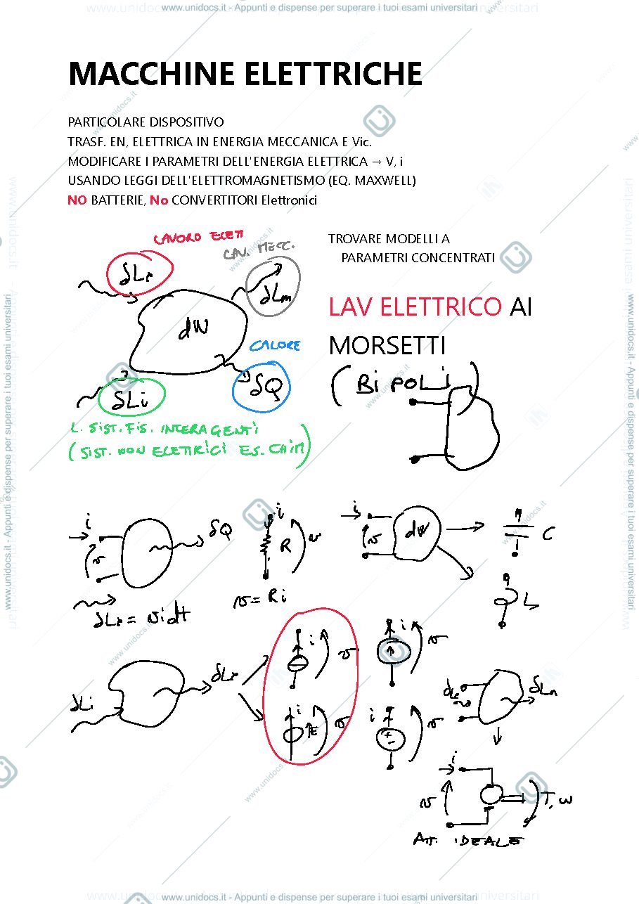 Anteprima pagina 1 — lezioni Prof: Mauri