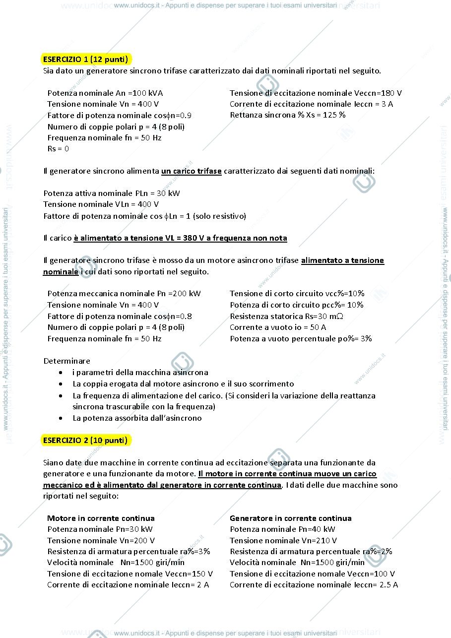 Anteprima pagina 1 — esame200218_sol  esame corso prof: Mauri