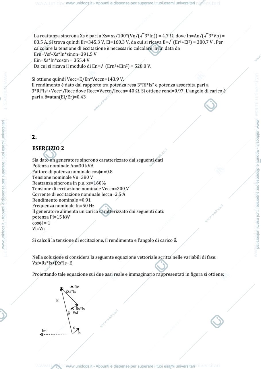 Anteprima pagina 2 — esercitazioni corso prof: Mauri