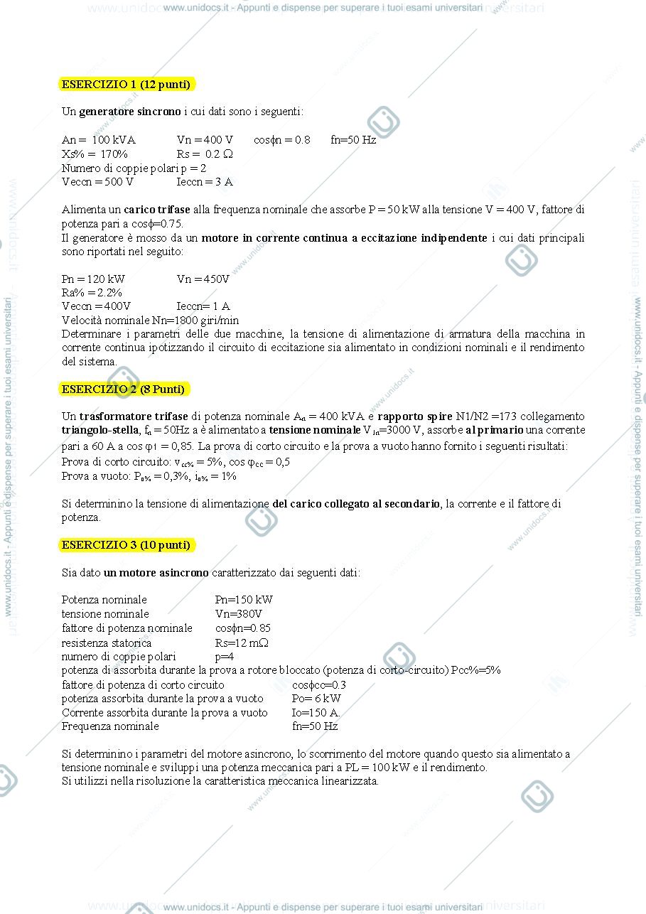 Anteprima pagina 1 — appello_11_02_20 esame corso prof: Mauri