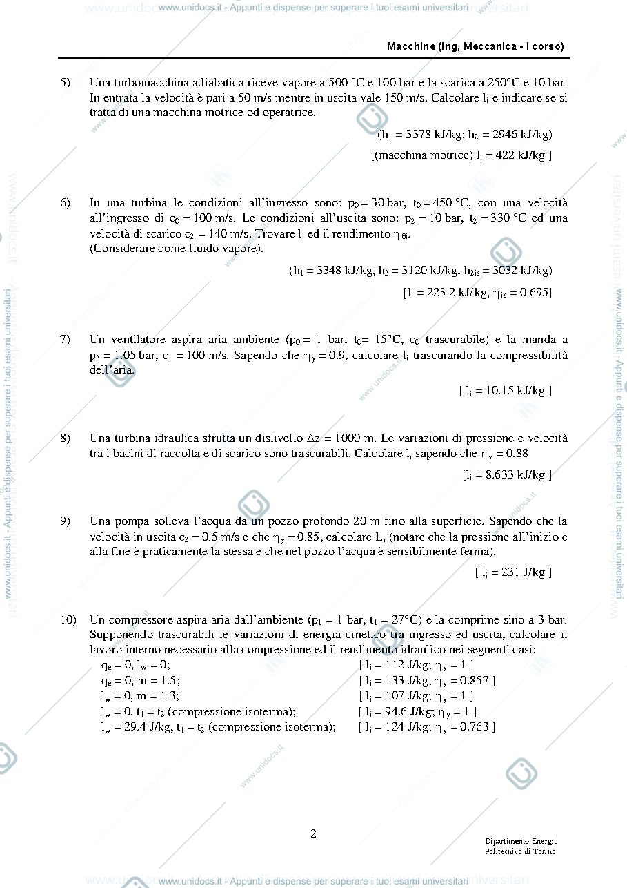 Anteprima pagina 2 — esercitazioni macchine