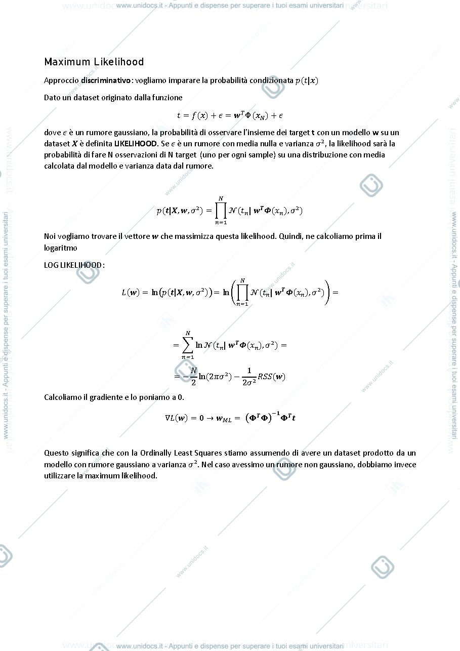 Anteprima pagina 3 — Machine Learning