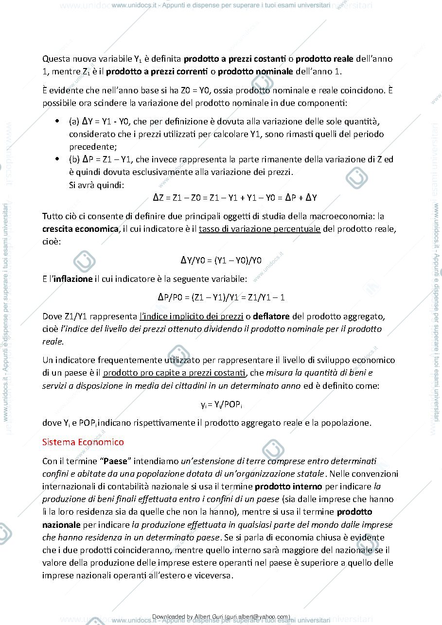 Anteprima pagina 3 — Appunti di Macro