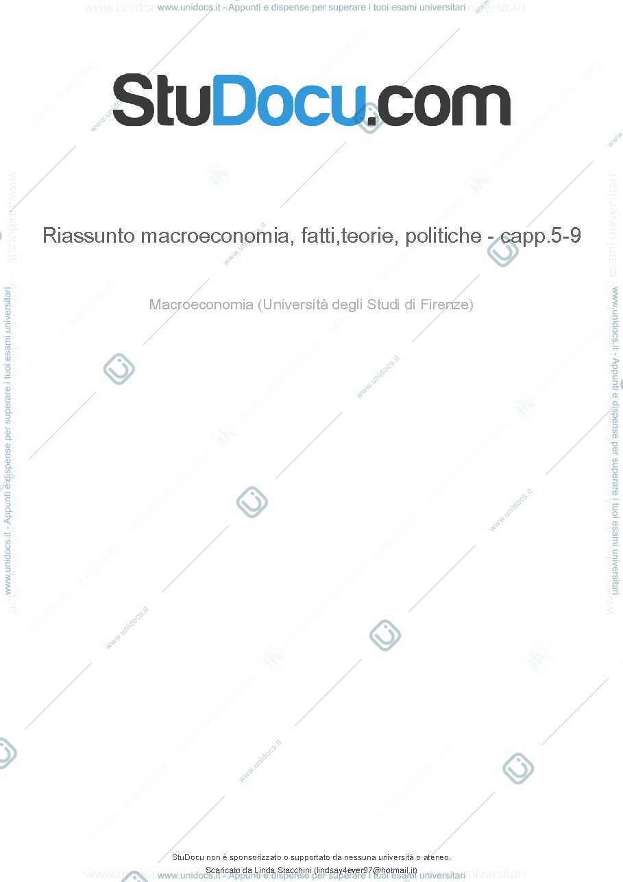 Anteprima pagina 1 — macroeconomia