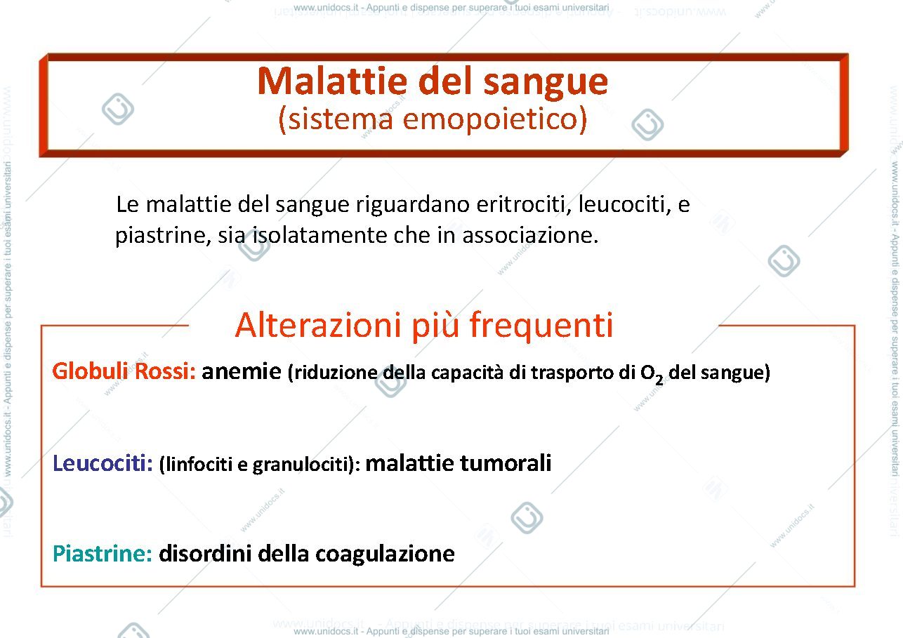 Anteprima pagina 1 — 8. malattie del sangue