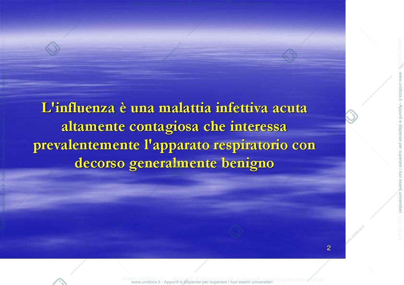 Anteprima pagina 2 — influenza