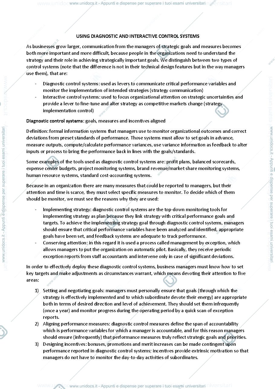 Anteprima pagina 1 — Diagnostic vs interactive systems