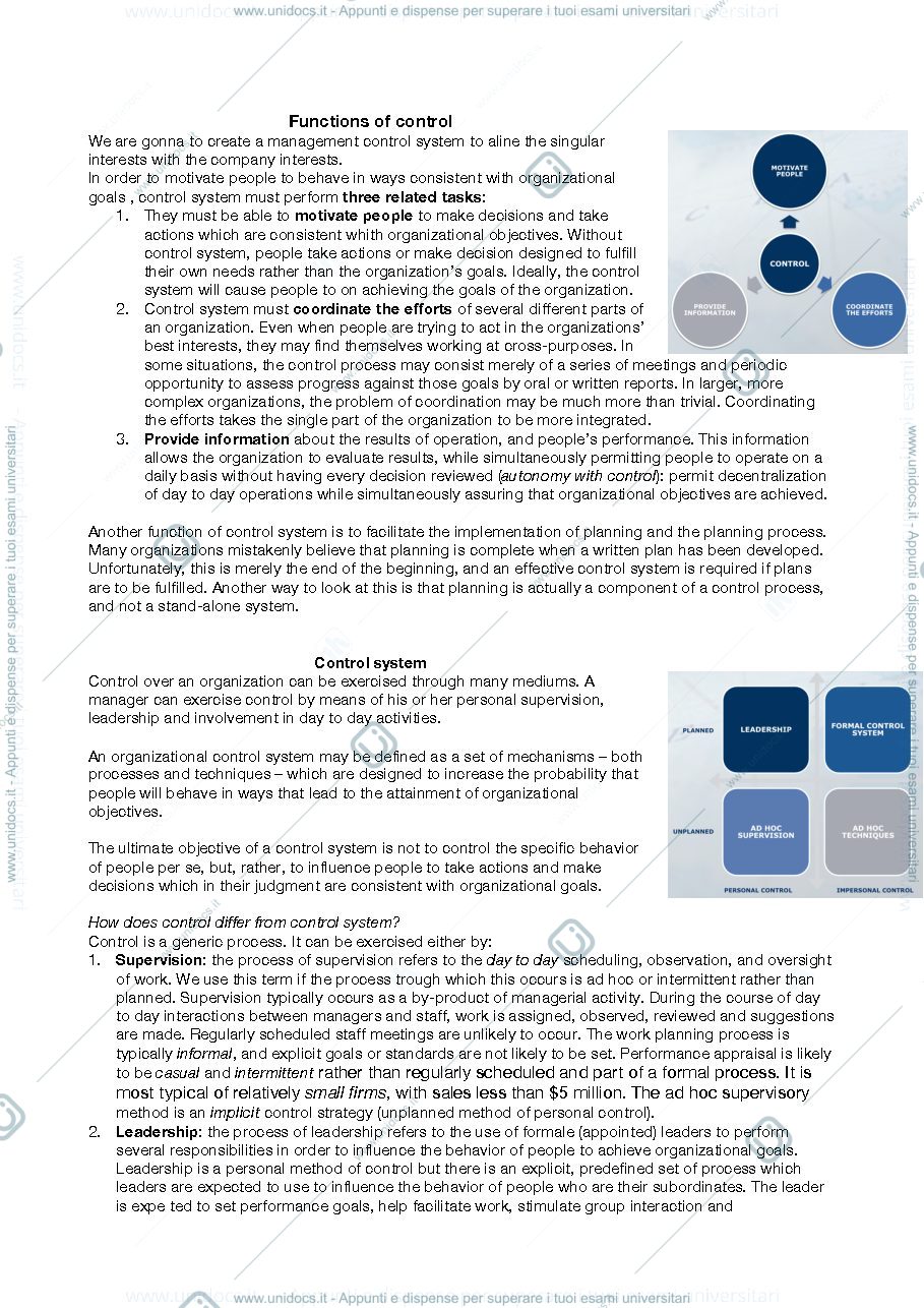 Anteprima pagina 2 — MANAGEMENT CONTROL SYSTEM part 1