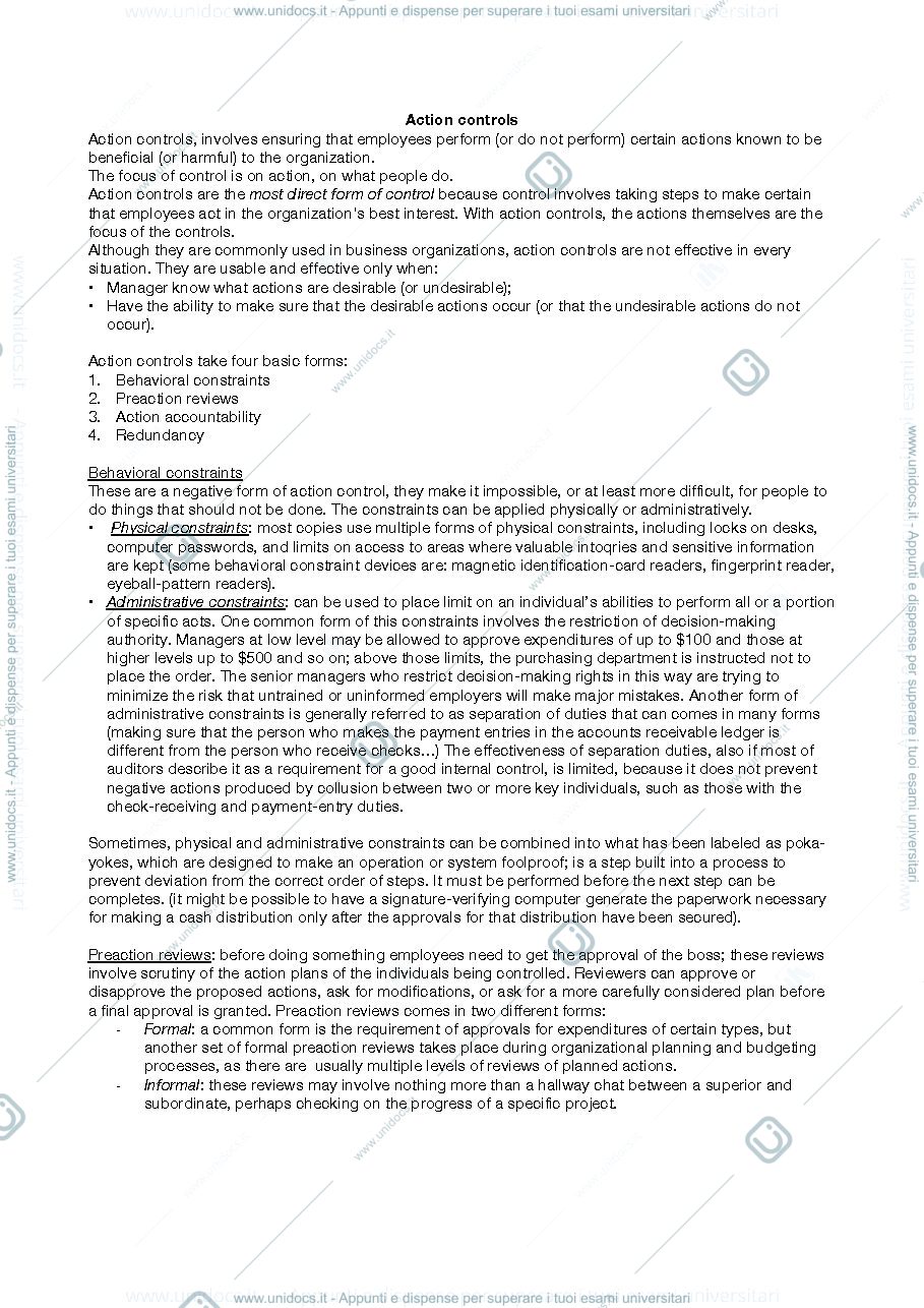 Anteprima pagina 4 — MANAGEMENT CONTROL SYSTEM part 1
