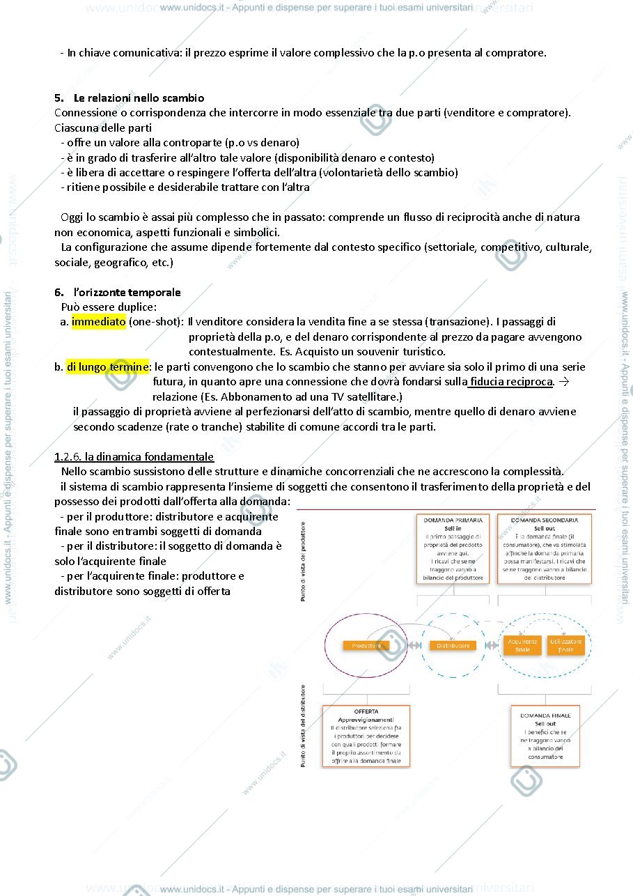 Anteprima pagina 3 — appunti di marketing parte A