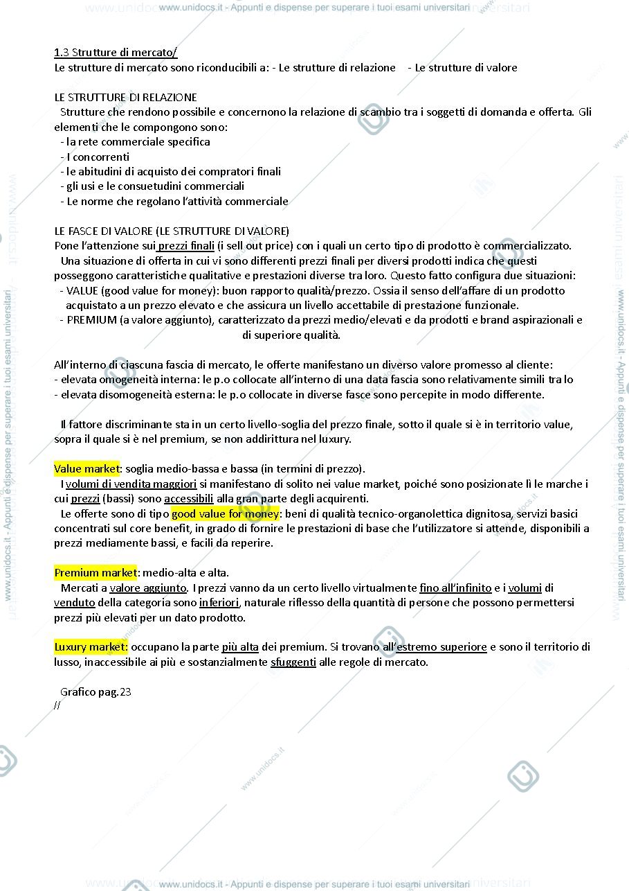 Anteprima pagina 4 — appunti di marketing parte A