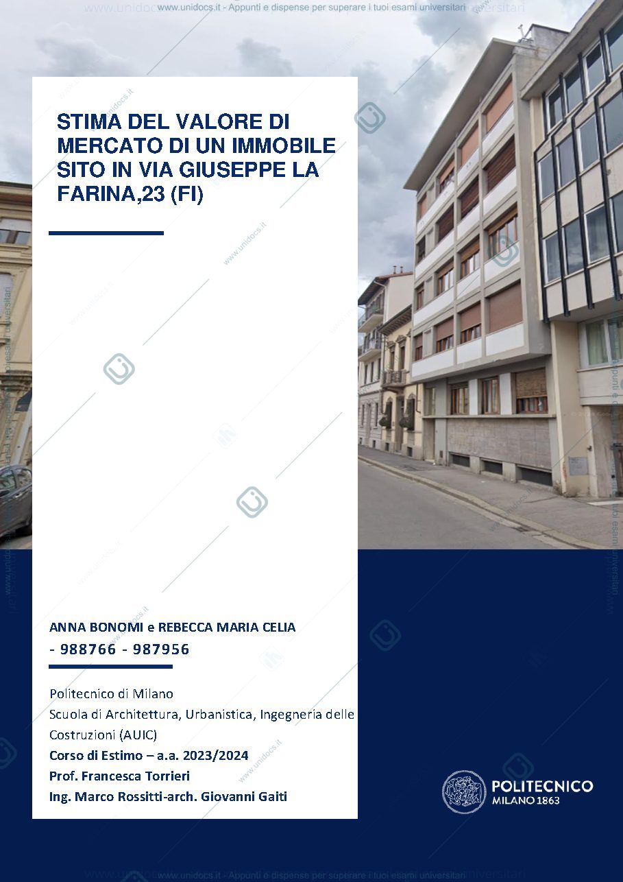 Anteprima pagina 1 — estimo