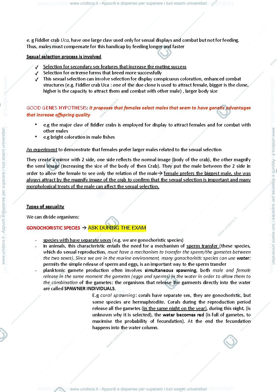 Anteprima pagina 2 — Appunti reproduction 