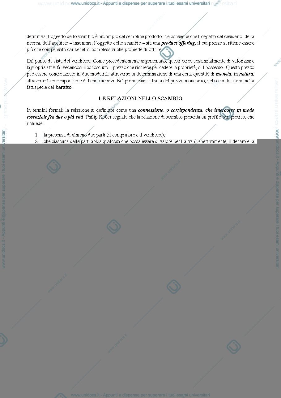 Anteprima pagina 4 — MARKETING. IL MANAGEMENT ORIENTATO AL MERCATO