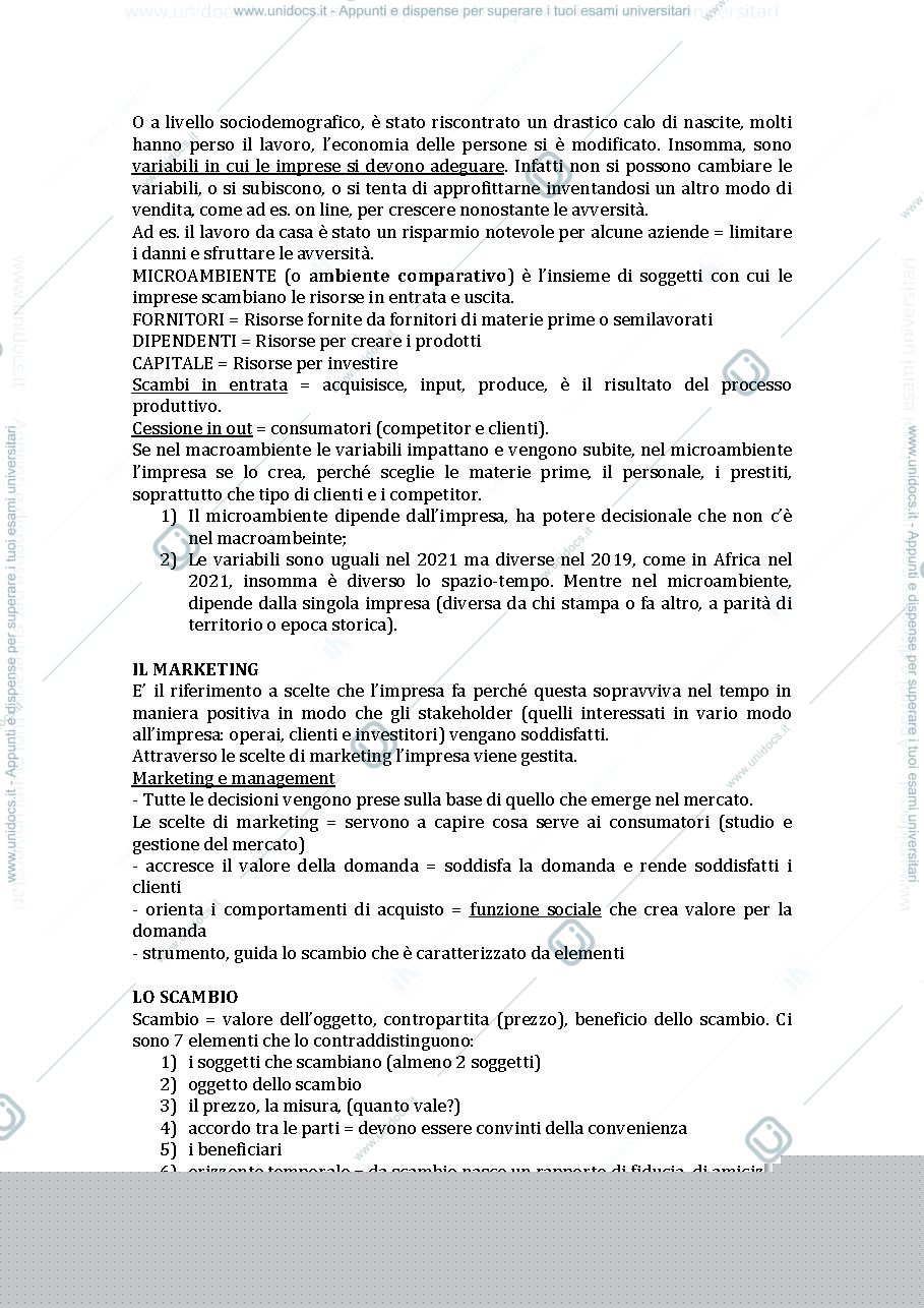 Anteprima pagina 2 — impresa marketing e scambio