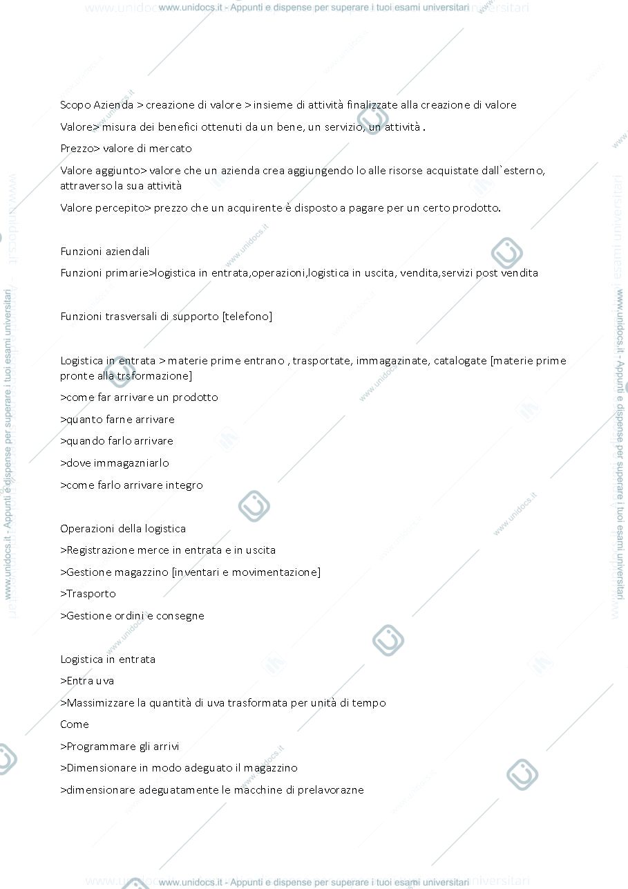 Anteprima pagina 2 — Appunti Marketing Brunori