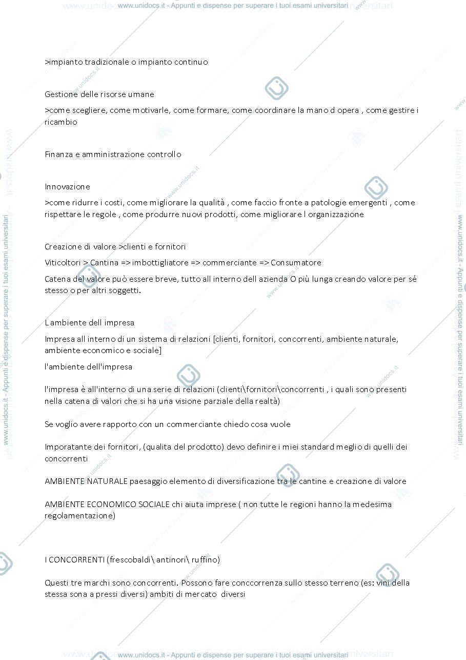 Anteprima pagina 4 — Appunti Marketing Brunori