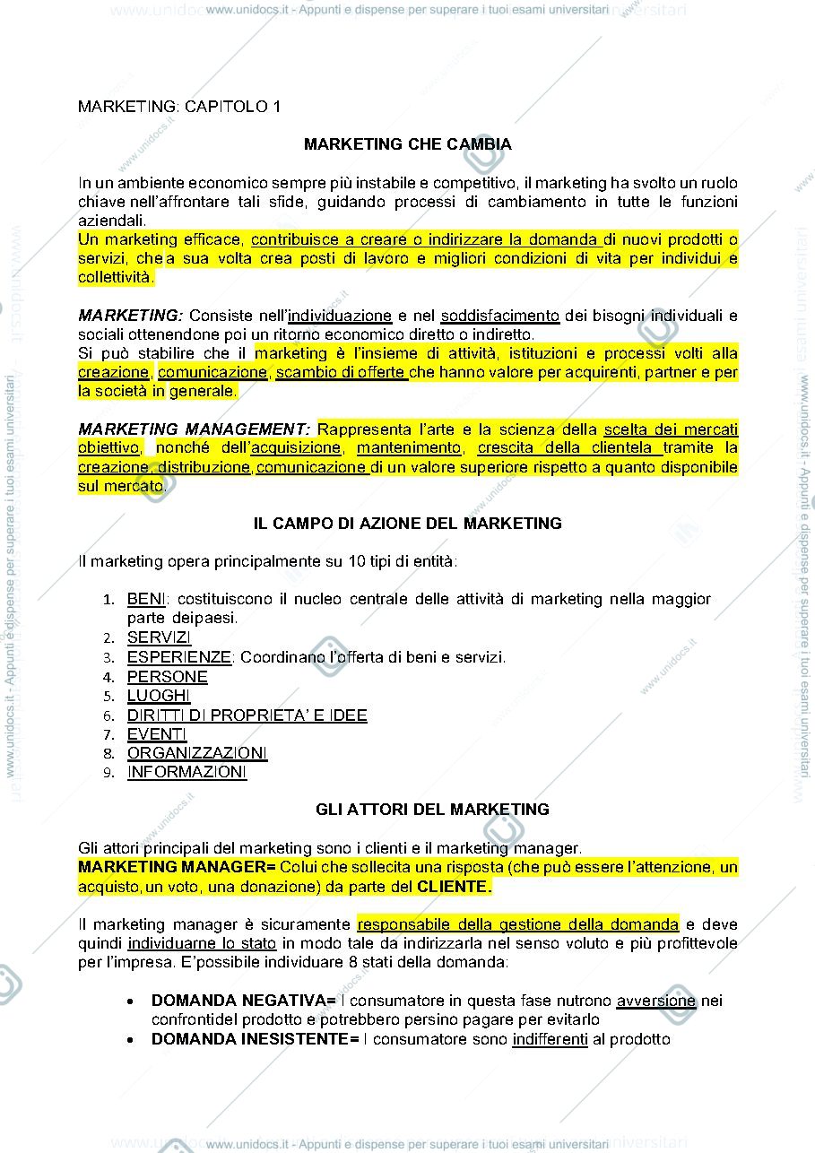 Anteprima pagina 2 — Innovazioni e metriche di marketing