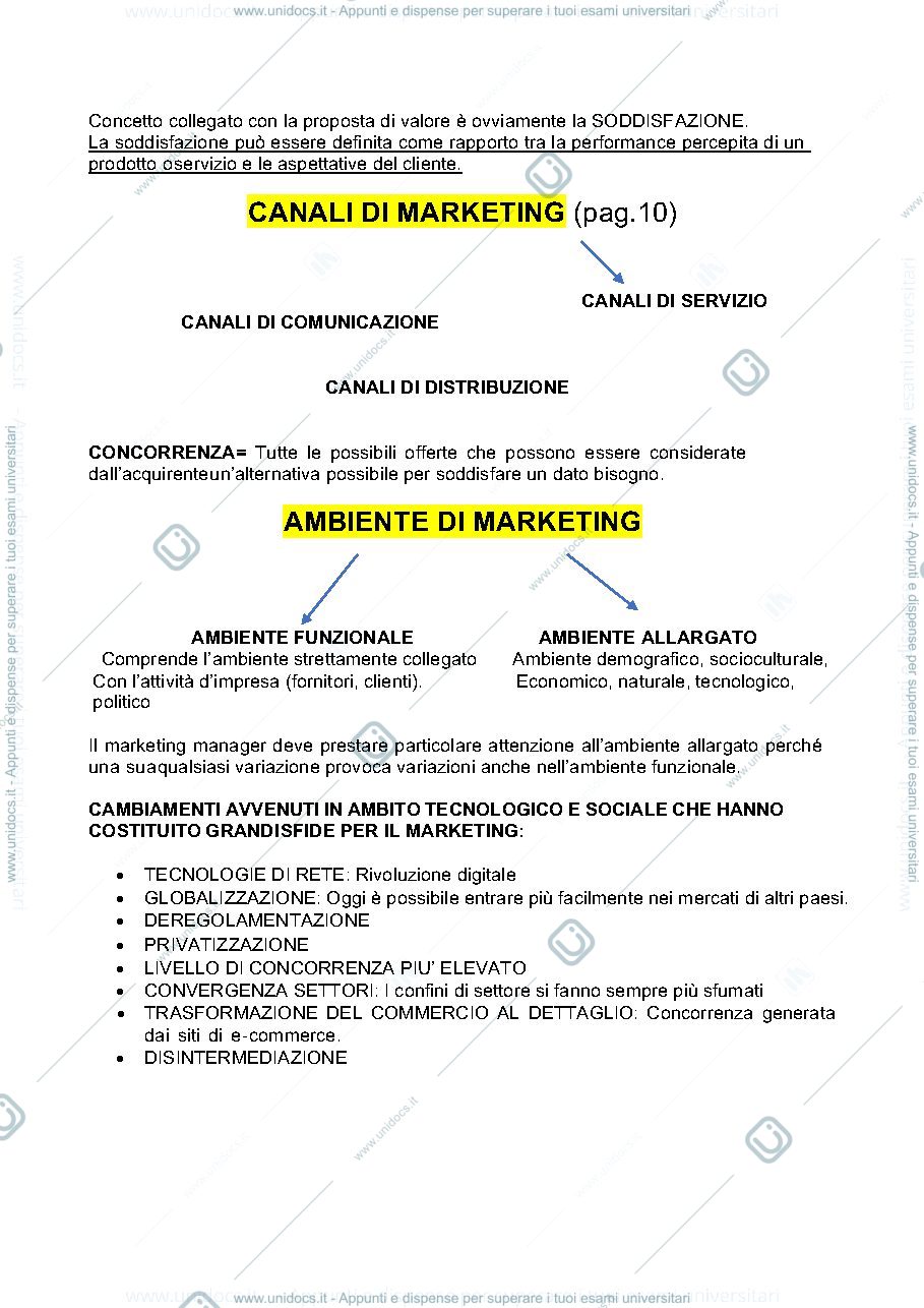 Anteprima pagina 5 — Innovazioni e metriche di marketing