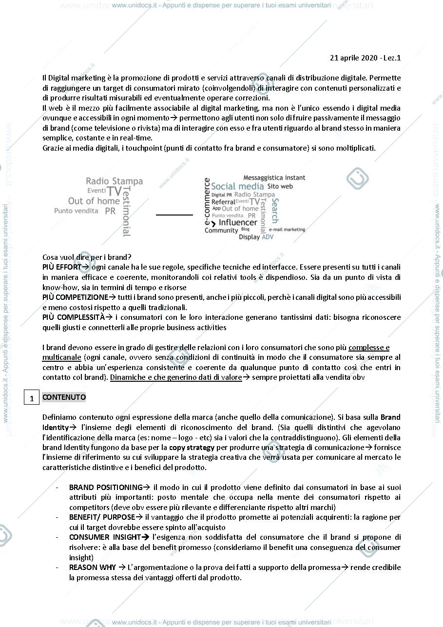 Anteprima pagina 1 — TOUCHPOINT DIGITALI