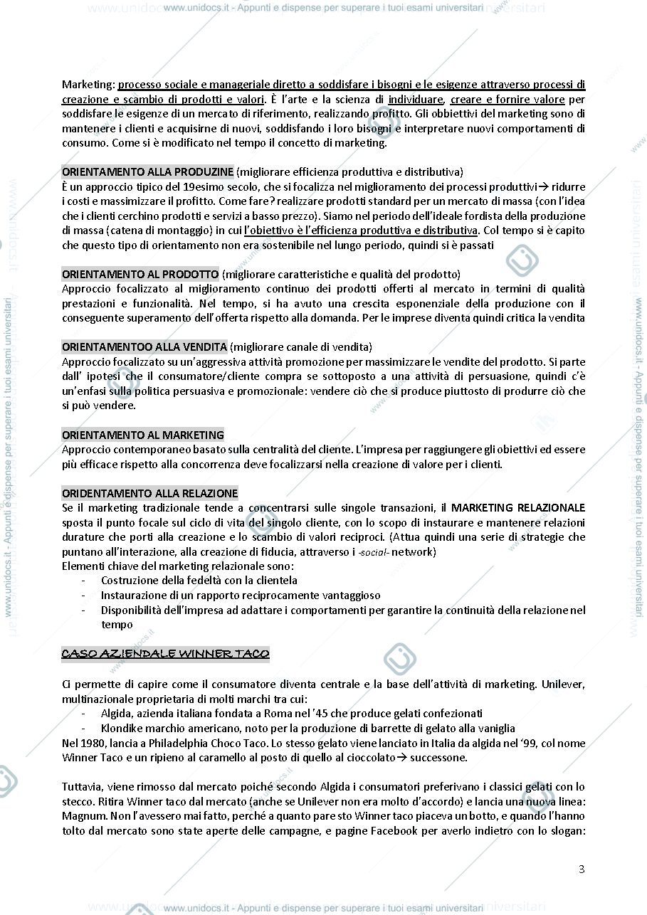 Anteprima pagina 3 — MARKETING DEI PRODOTTI DIGITALI