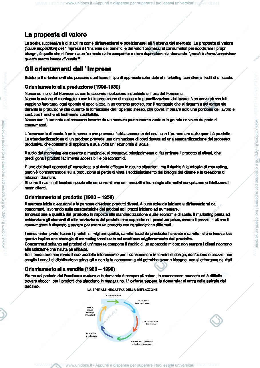 Anteprima pagina 2 — Appunti di marketing digitale | Prof. De Noni