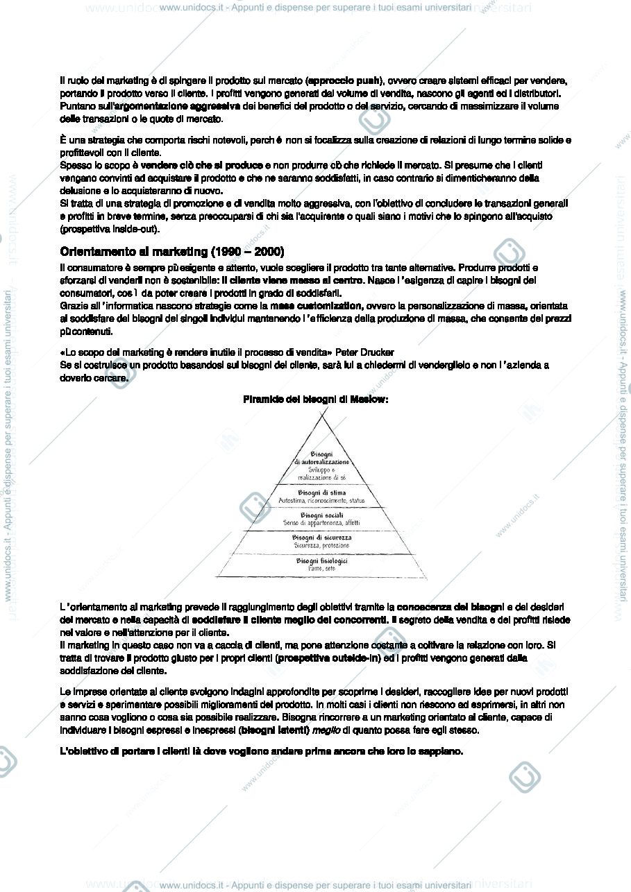 Anteprima pagina 3 — Appunti di marketing digitale | Prof. De Noni