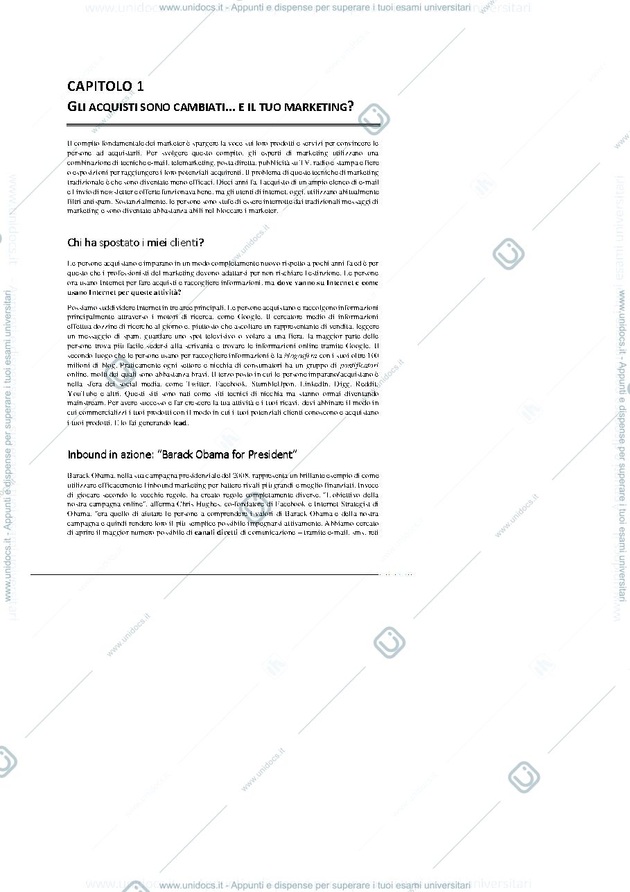Anteprima pagina 2 — riassunto libro inbound
