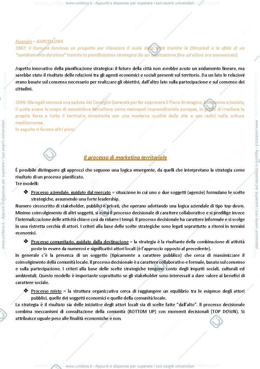 Anteprima pagina 2 — Marketing territoriale