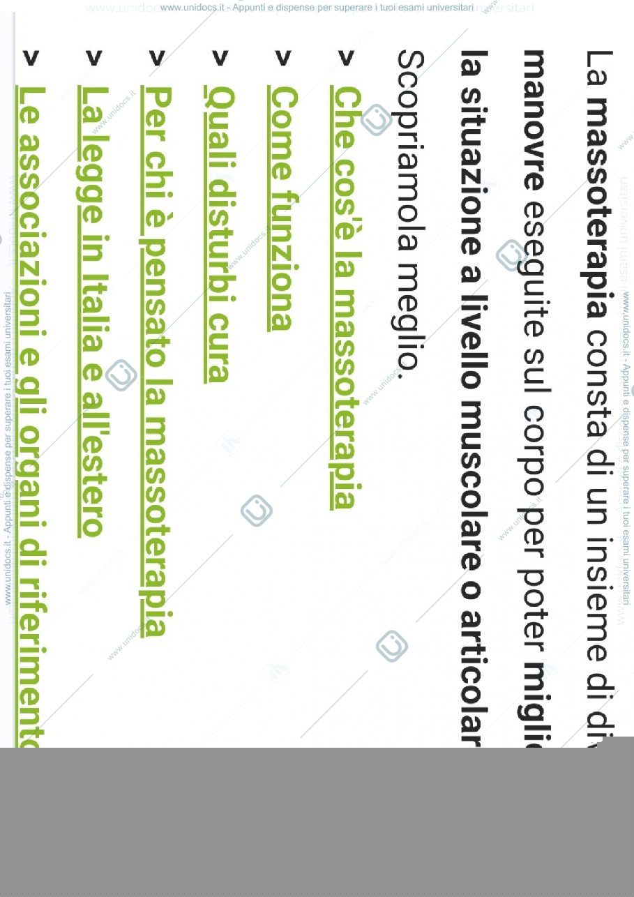 Anteprima pagina 1 — Massoterapia