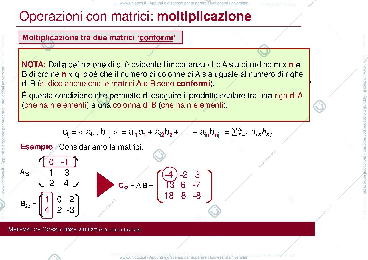 Anteprima pagina 3 — Lezioni Matematica Corso Base  
