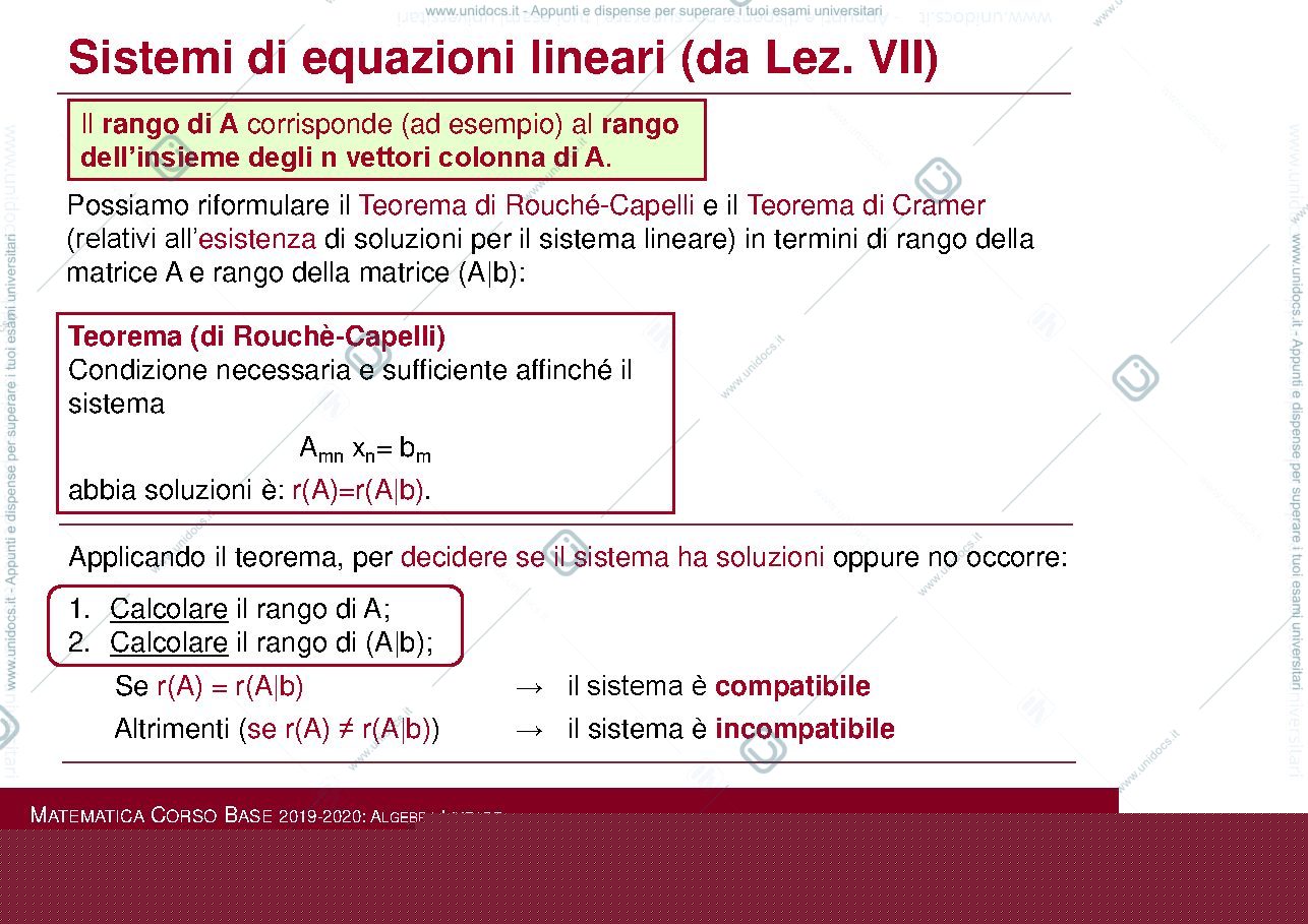 Anteprima pagina 3 — Lezioni Matematica Corso Base  
