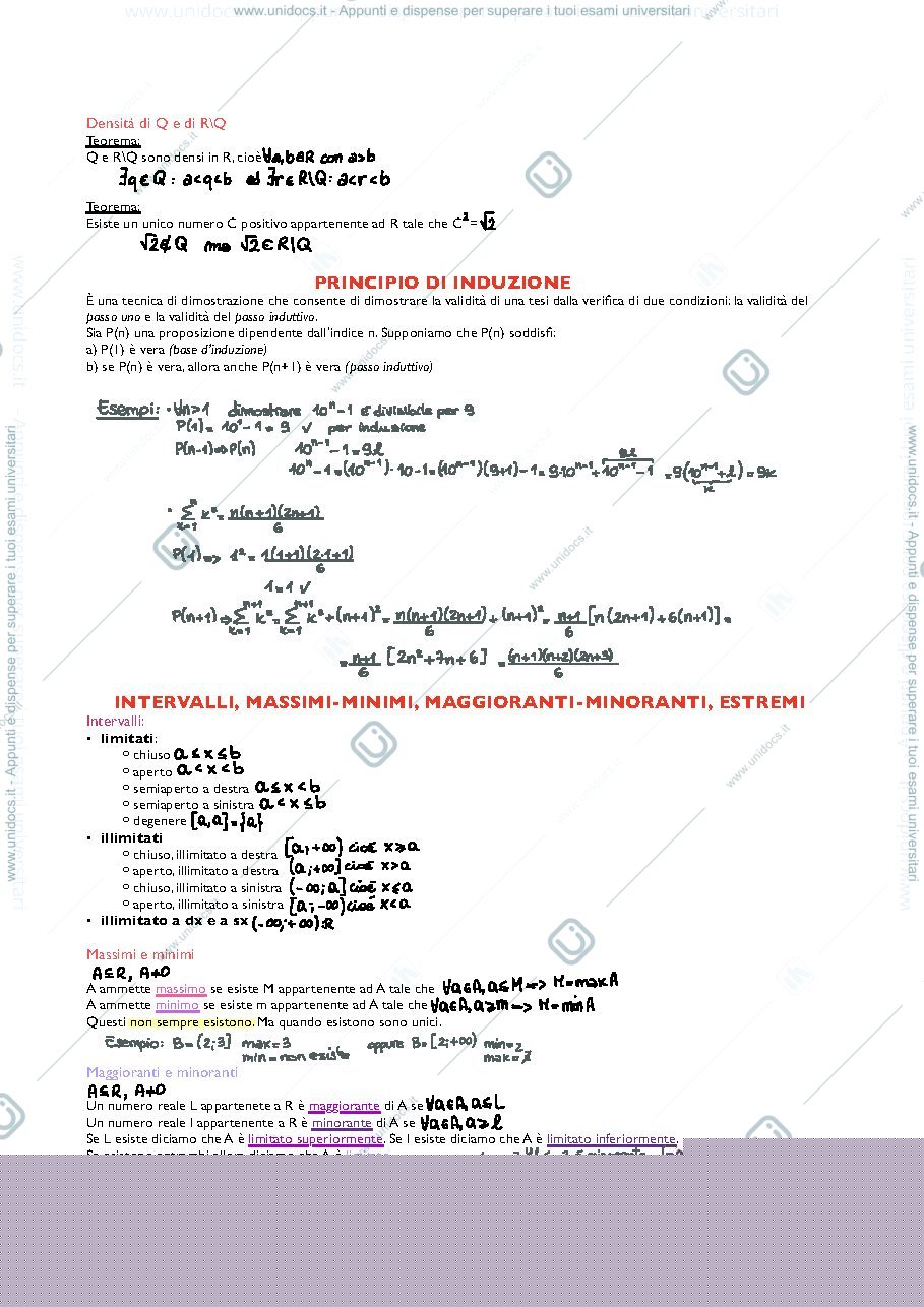 Anteprima pagina 3 — Analisi I