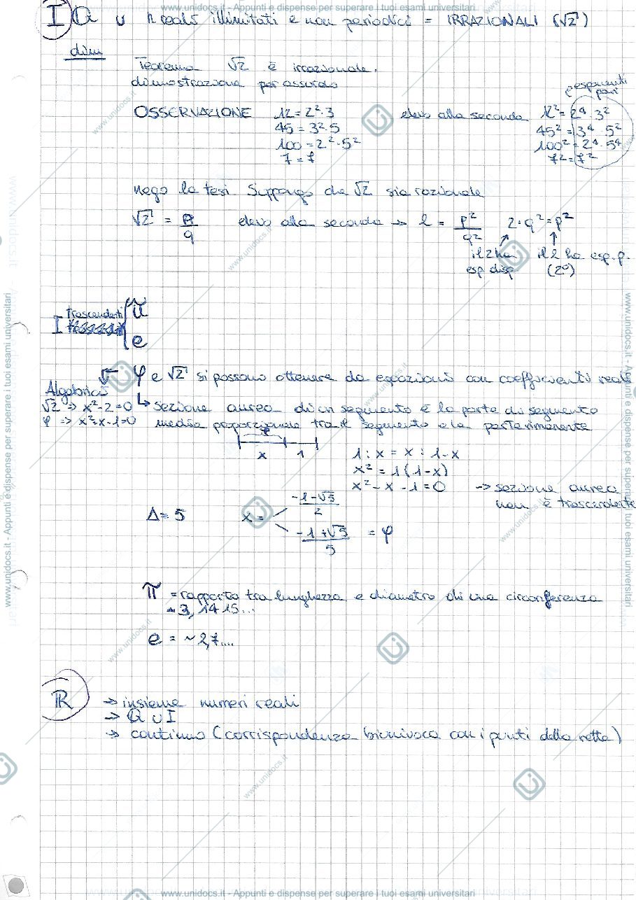 Anteprima pagina 3 — Matematica e statistica