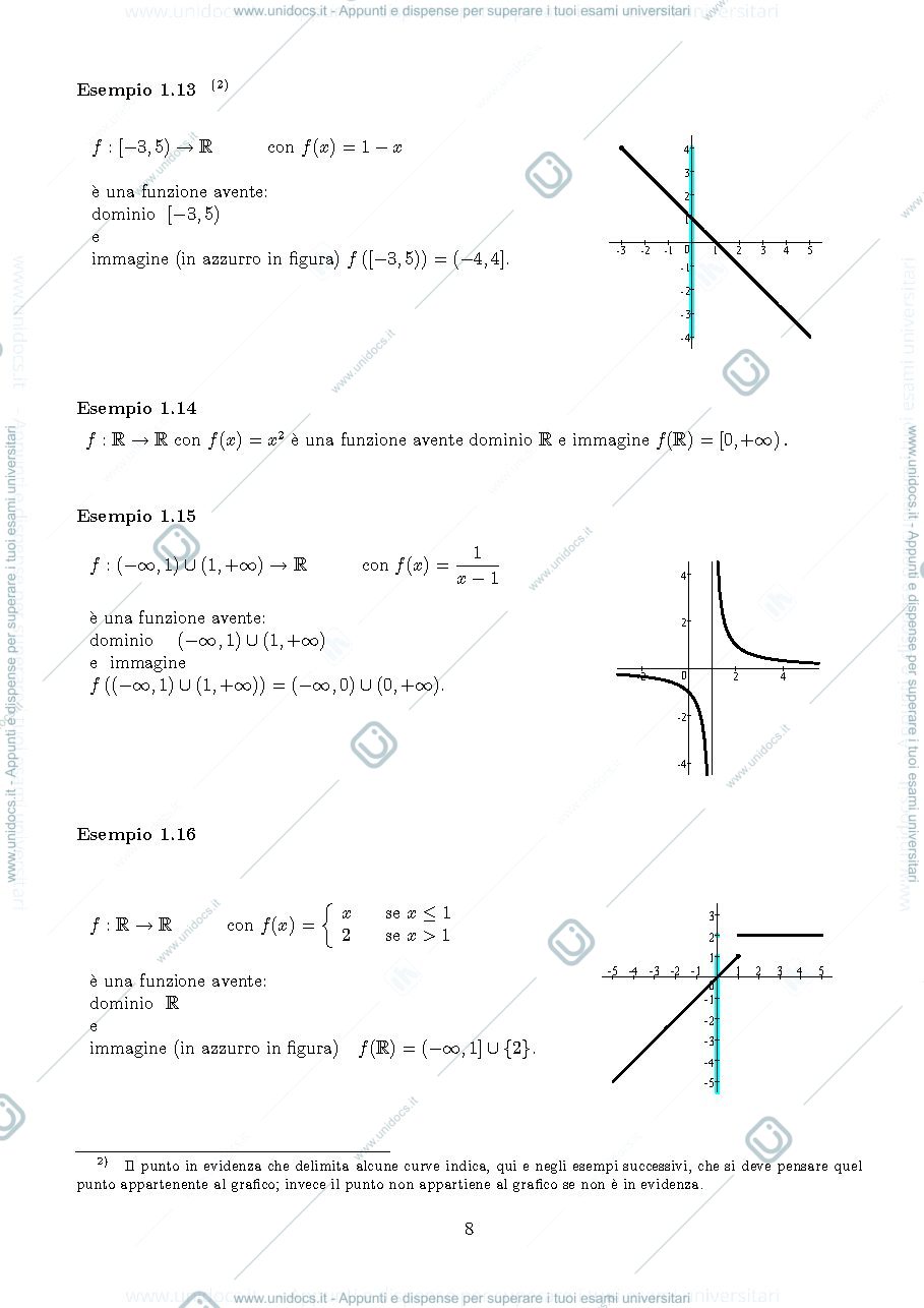 Anteprima pagina 2 — Numeri reali. Funzioni e loro grafici
