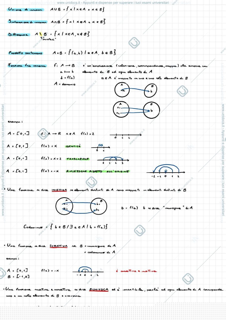 Anteprima pagina 4 — Appunti di Matematica