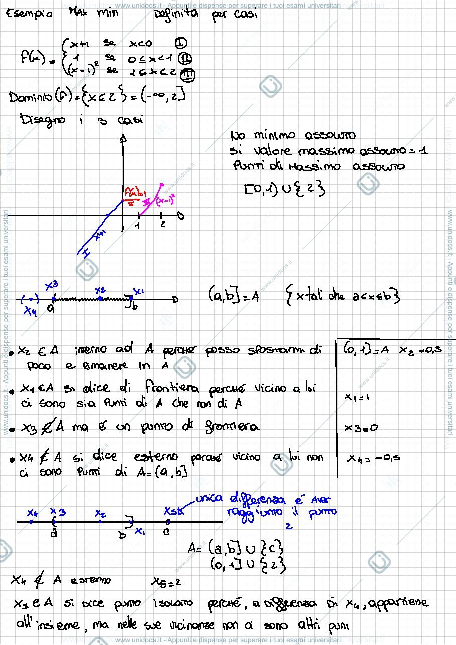 Anteprima pagina 5 — Matematica generale appunti