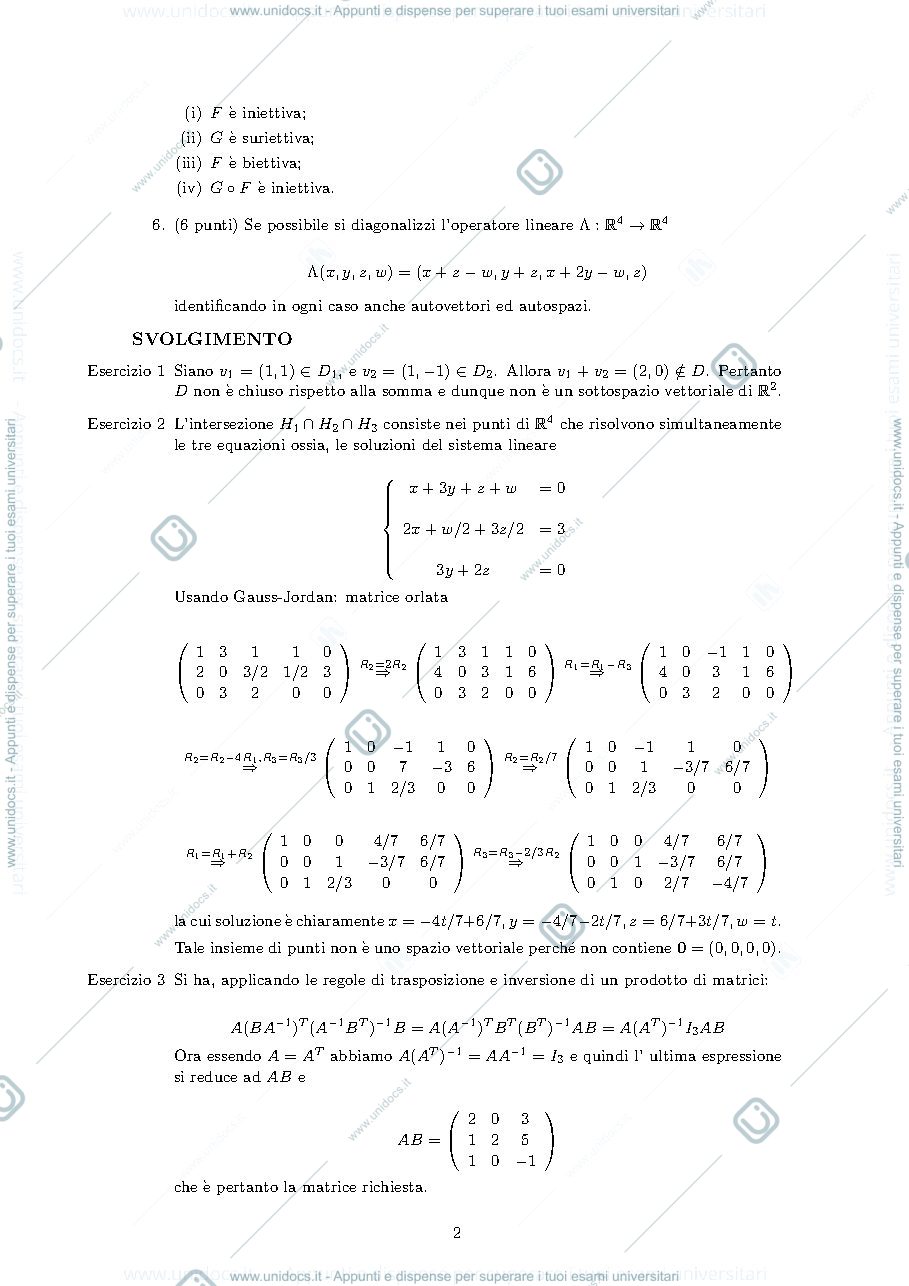 Anteprima pagina 2 — Matematica generale 