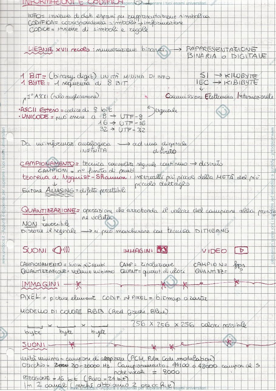 Anteprima pagina 1 — Informatica