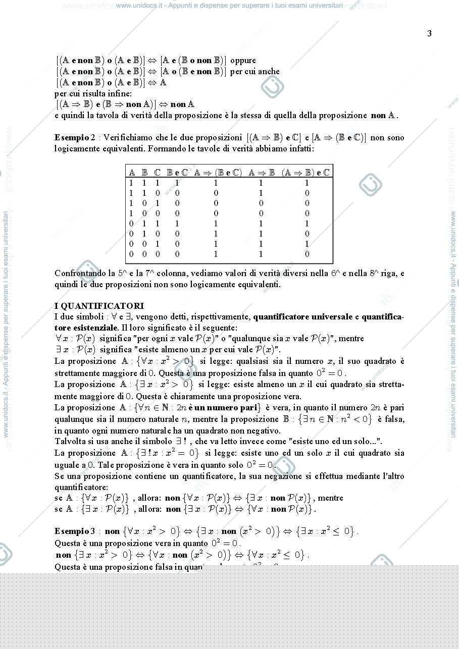 Anteprima pagina 4 — dispense per il corso di matematica