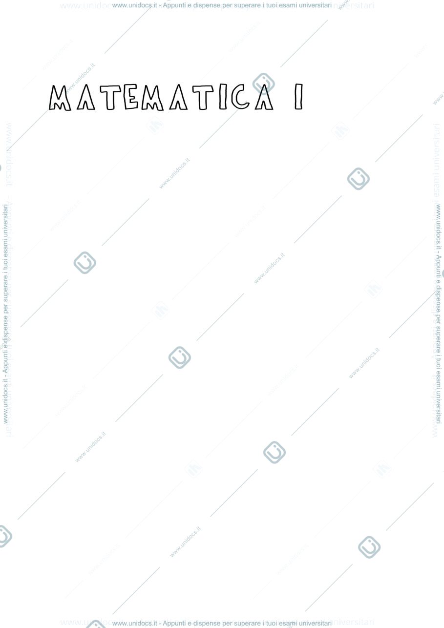 Anteprima pagina 1 — Algebra lineare