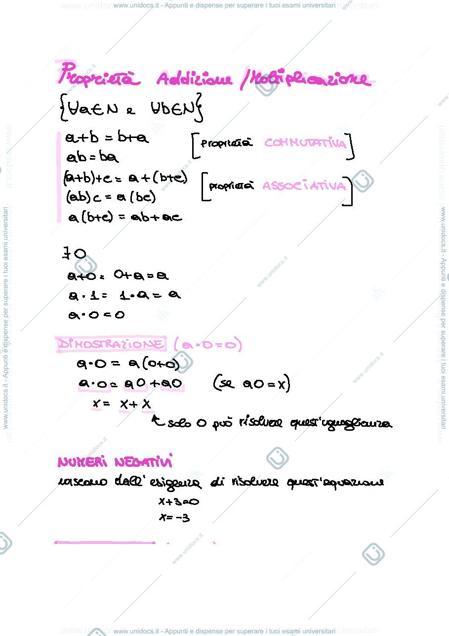 Anteprima pagina 3 — Analisi I parte 1