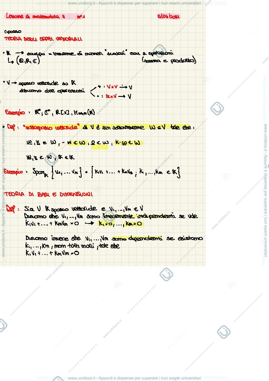 Anteprima pagina 2 — Matematica 2 Buzano