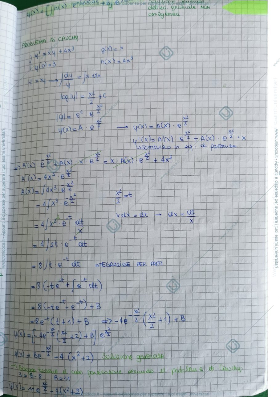 Anteprima pagina 2 — Appunti MATEMATICA I (1°parte Barberis)