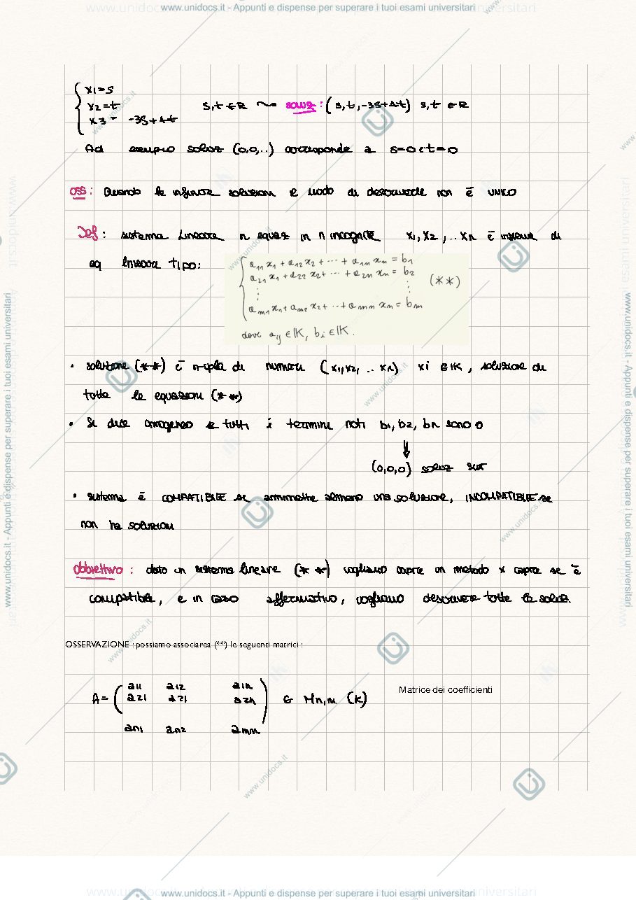 Anteprima pagina 2 — Sistemi lineari 