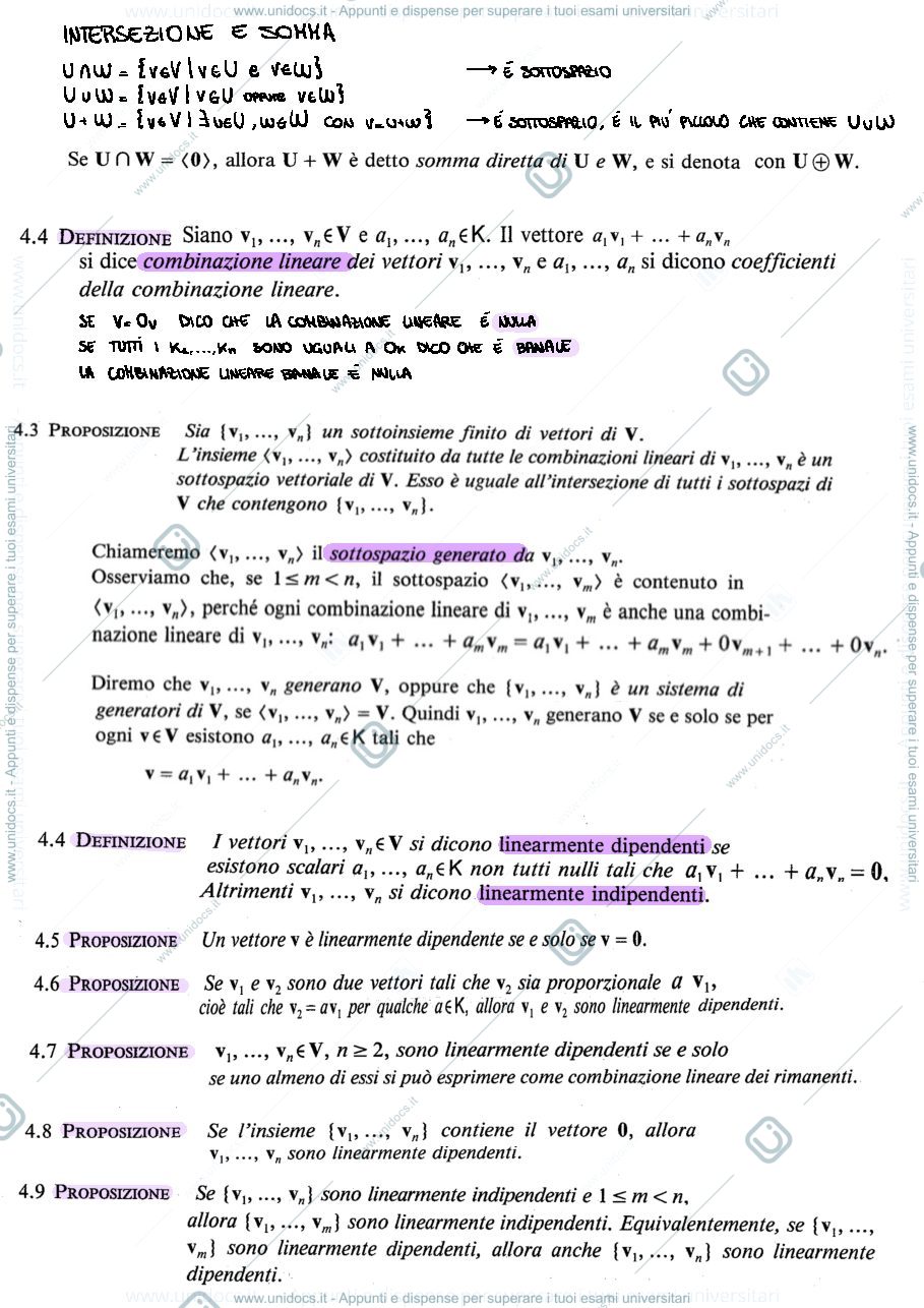 Anteprima pagina 2 — Teoremi